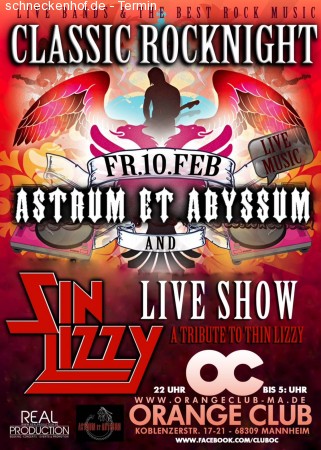 Classic Rocknacht Werbeplakat