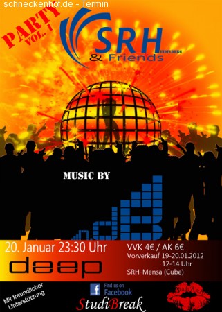 SRH & Friends Werbeplakat