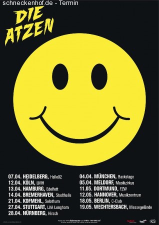 Die Atzen Werbeplakat
