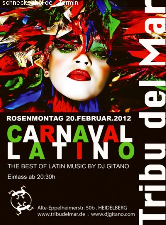 Carnaval Latino Werbeplakat