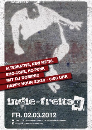 Indie Freitag Werbeplakat