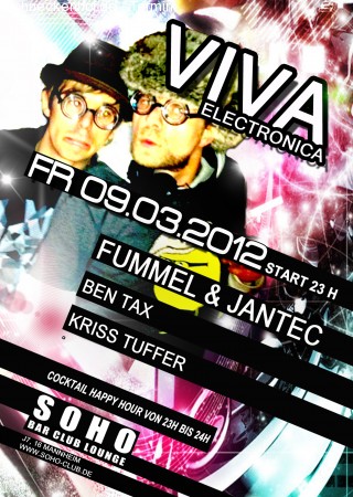 Viva Electronica Werbeplakat