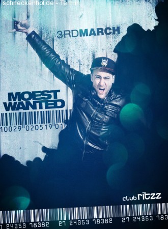Club Ritzz - Moestwanted Werbeplakat