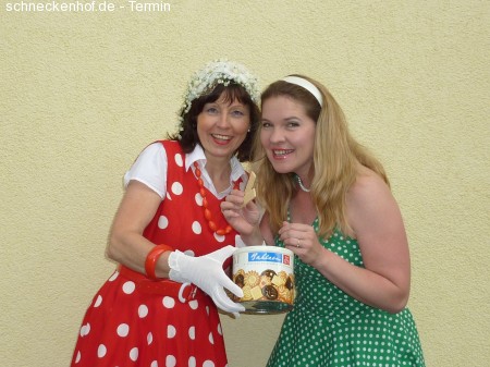 Pettycoat & Kaffeeklatsch Werbeplakat