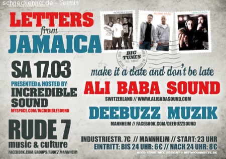 Letters from Jamaica Werbeplakat