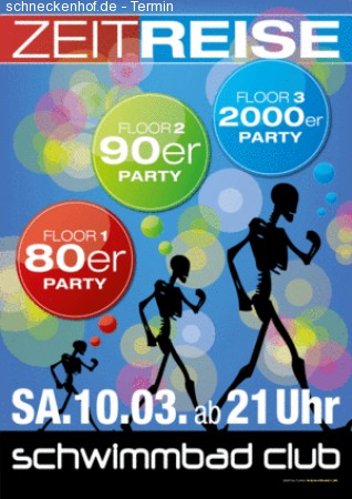 Zeitreise Werbeplakat