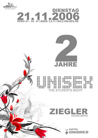 2 Jahre Unisex ! Werbeplakat