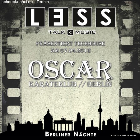 L3SS - Berliner Nächte Werbeplakat