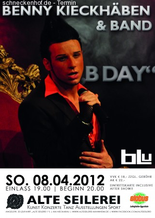 Benny Kieckhäben & Band Werbeplakat