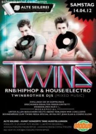 Twins - We Love Hip House! Werbeplakat