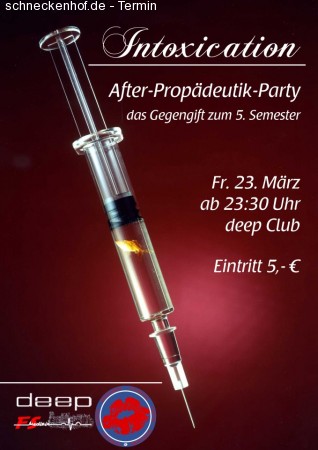 Intoxication Werbeplakat