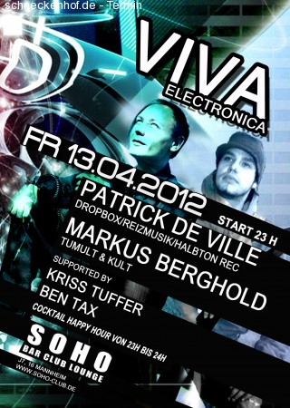 Viva Electronica Werbeplakat