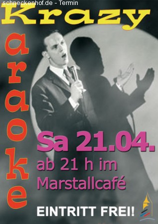 Krazy Karaoke Werbeplakat