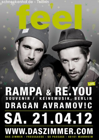 feel feat. Rampa & Re.You Werbeplakat