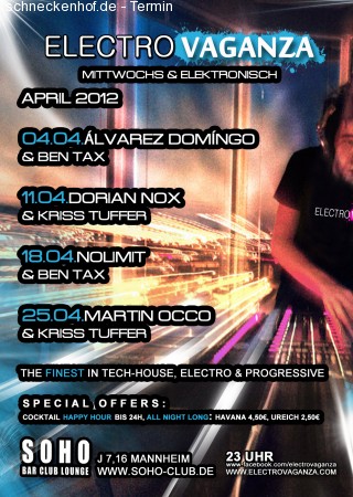 Electrovaganza Werbeplakat