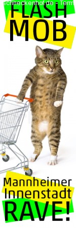 Innenstadt Rave Flashmob! Werbeplakat