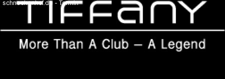 Clubbany @ Tiffany Werbeplakat