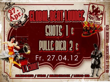 DJ SKAOT & Shots für 1,-- € Werbeplakat