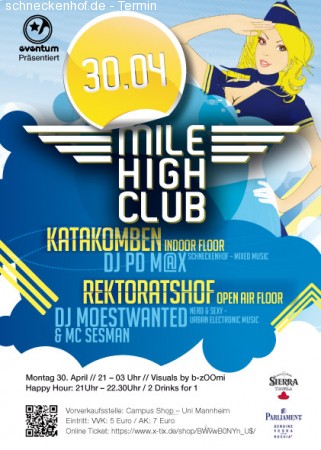 Mile High Club Werbeplakat