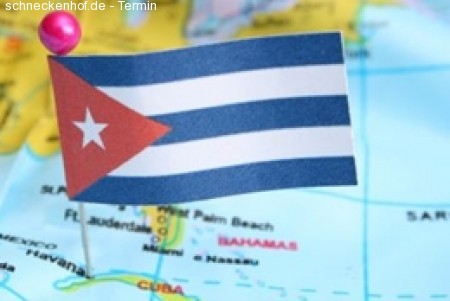 Veränderung in Cuba? Werbeplakat
