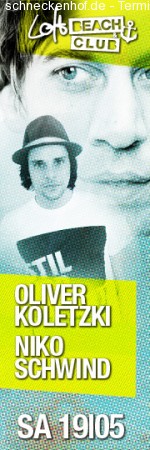 Oliver Koletzki & Niko Schwind Werbeplakat