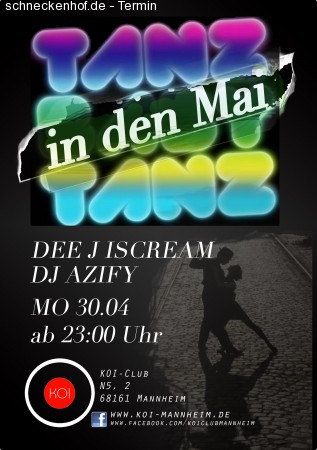 TanZ in den MAI TanZ! Werbeplakat