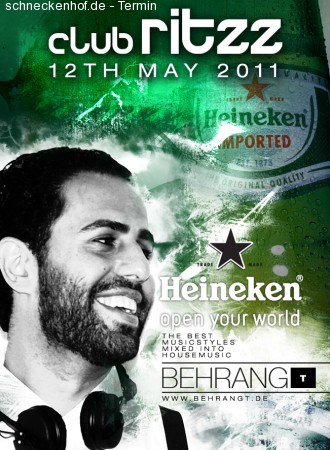 Club Ritzz - Behrang T. Werbeplakat