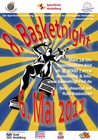 Basketnight Werbeplakat