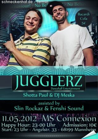 No Behaviour! - Jugglerz Werbeplakat