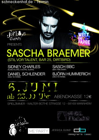 L.O.U.D. mit Sascha Braemer Werbeplakat