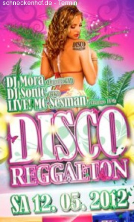 Disco Reggaeton Werbeplakat
