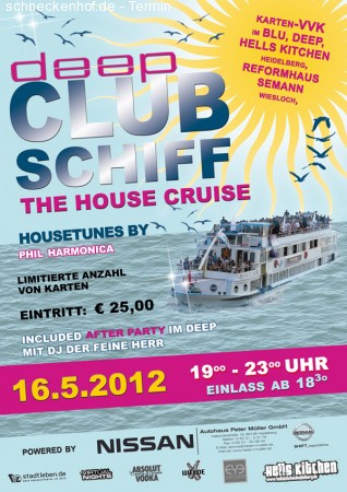 deep Clubschiff - Part II Werbeplakat