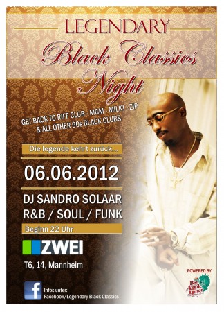 Legendary Black Classics Werbeplakat