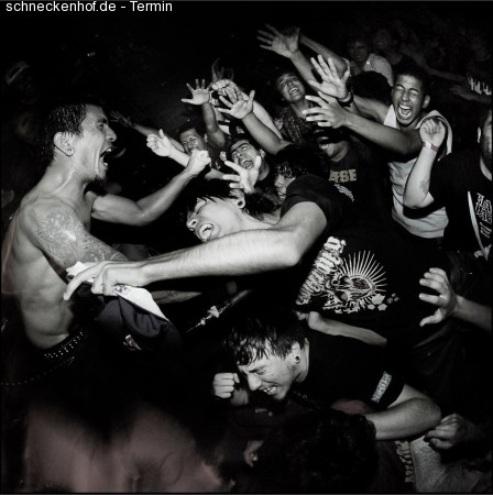 Punk + HC aus Schweden & Chile Werbeplakat