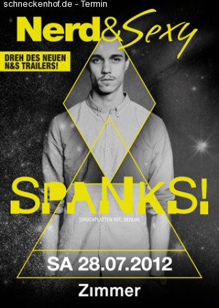 Nerd & Sexy feat Spanks! Werbeplakat