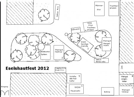 Eselshautfest Werbeplakat