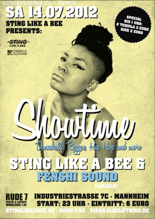 SHOWTIME #6 Werbeplakat