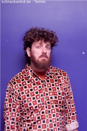 live im Blau: Seth Faergolzia Werbeplakat