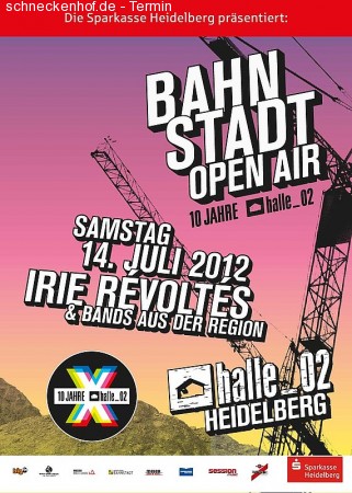 Irie Revoltes & Band a.d. Reg. Werbeplakat