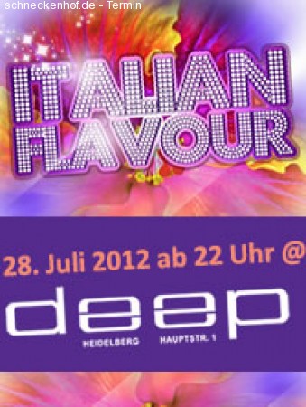 Italian Flavour Werbeplakat