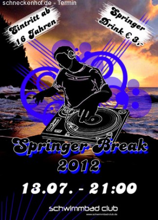 Spring Breaker Werbeplakat