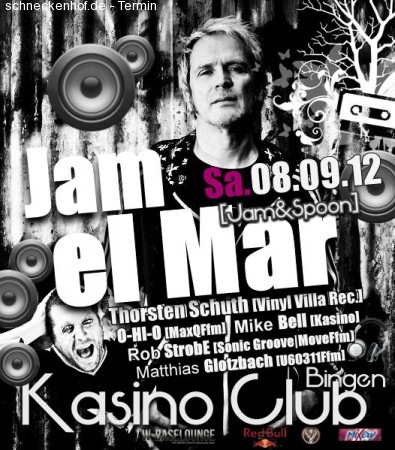 Jam el Mar @ Kasino Bingen Werbeplakat