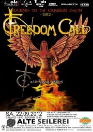 Freedom Call Werbeplakat