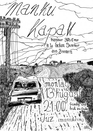 Manku Kapak Werbeplakat