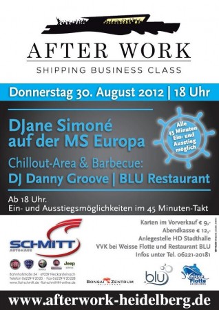 After Work Shipping Werbeplakat