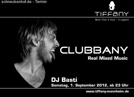 Clubbany @ Tiffany Werbeplakat