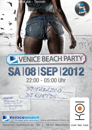 VeniceBeatz goes KOI Club Werbeplakat