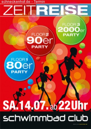 Zeitreise Werbeplakat