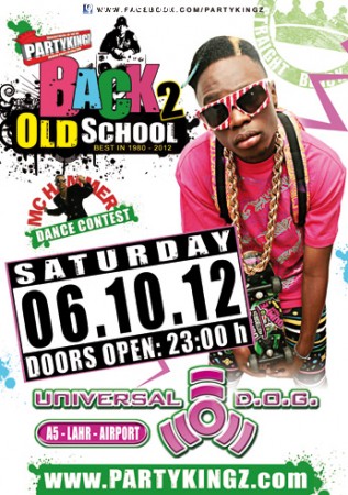 Back 2 Old School Werbeplakat