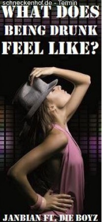 Being drunken?! Werbeplakat